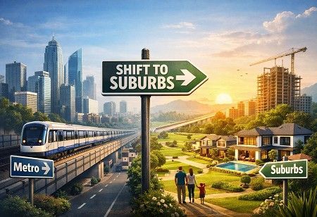 Shift from Metros to Suburbs: Emerging Locations & Projects 